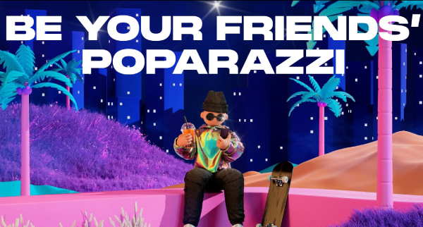 Be your friends' Poparazzi
