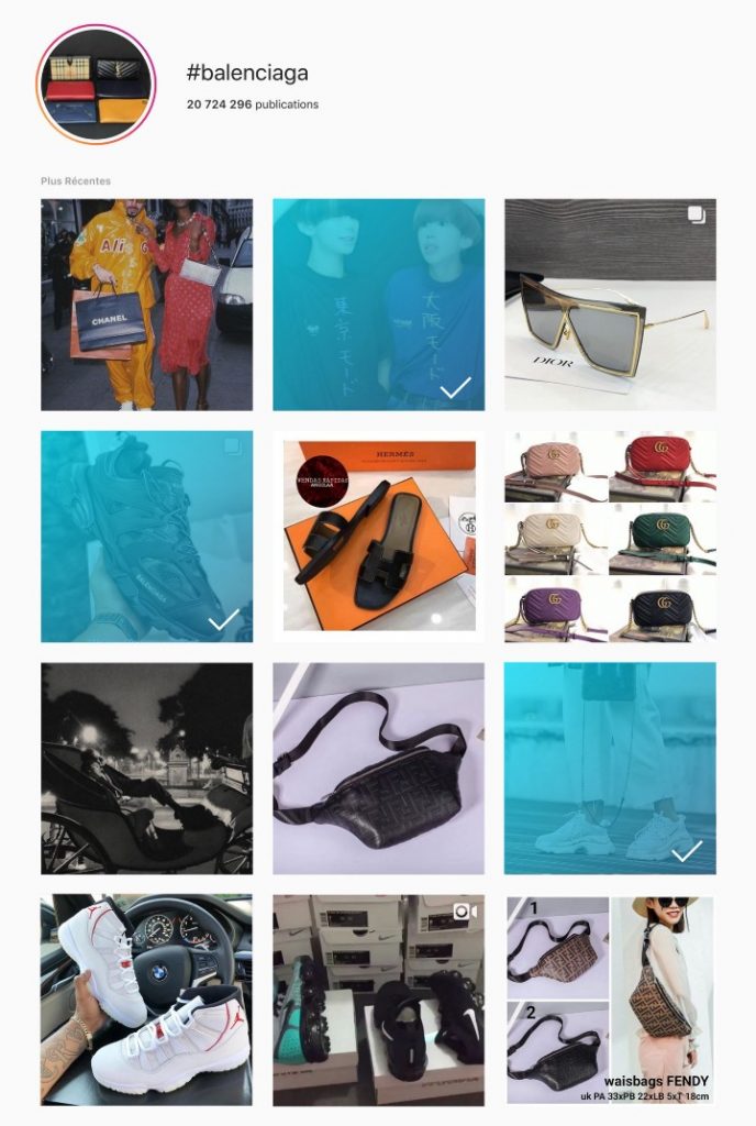 hashtag balenciaga on Instagram