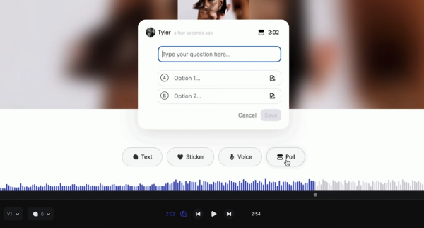 Highnote's polling feature