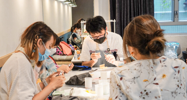 Upcycling workshop by Ways Out Hong Kong