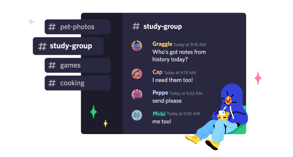 Discord groups