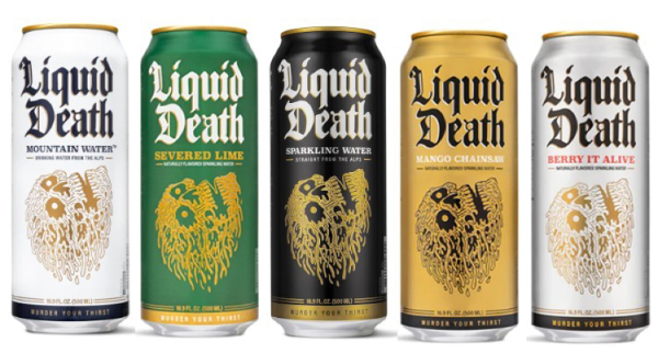 Liquid Death products