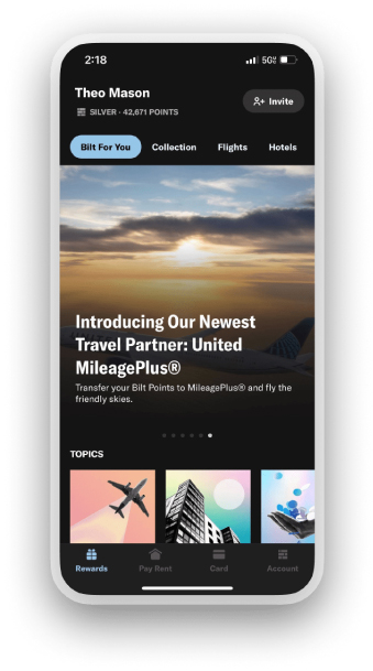 Bilt Rewards App