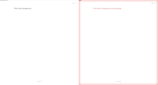 The Most Dangerous Writing App